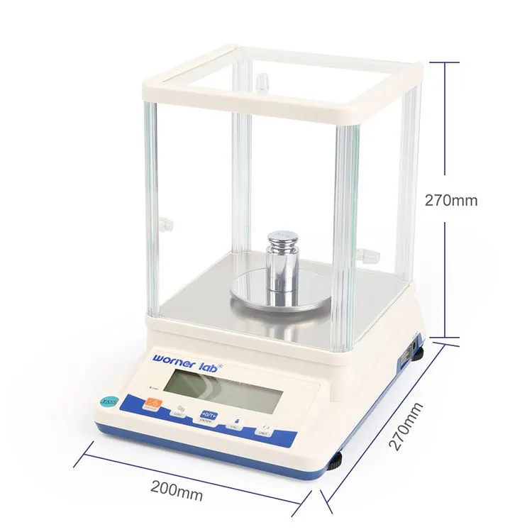 Pesando Balança em Laboratório